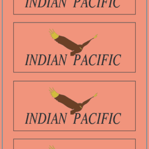 Indian Pacific Logo Waterslide Decal Sheet (8 Logos) – Multi Scale Model Decals