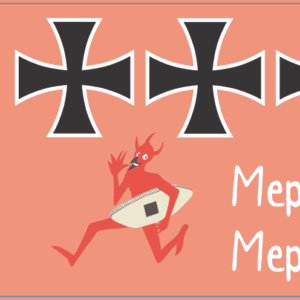 German WWI A7V Tank Waterslide Decal Set – 506 “Mephisto” (Late War & Restored Versions) – Multi Scale Military Model Decals