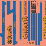 Gilberts Truck & Trailer Decal Set – Waterslide Decals – Multi-Scale Transport Model Decals