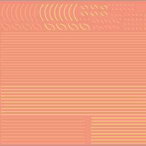 Pinstriping - Straight & Curved - NSWGR Buff – Water Decal – Waterslide – Multi-Scale