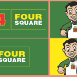 Four Square Truck & Trailer – Multi-Scale Waterslide Decals