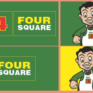 Four Square Truck & Trailer – Multi-Scale Waterslide Decals