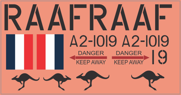Hi Resolution Raaf Decals Bell UH-1B Iroquois RAAF – Multi-Scale Waterslide Decals - ModelMateDecals