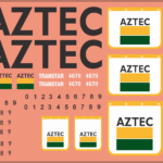 Aztec Transport Multi-Scale Waterslide Truck Decals