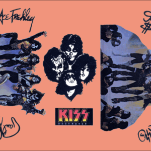 AMT Custom Chevy Van “KISS” Waterslide Decal Set