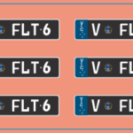V FLT6’ VIC Slimline Licence Plates – Multi-Scale Waterslide Decals