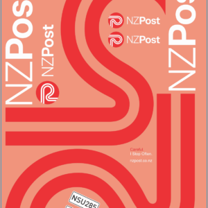 NZ Post Toyota TRH200V Hiace Van Decals – Multi-Scale Waterslide Decals