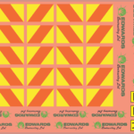 Edwards Contracting & Truck Hazard Signage Multi-Scale Waterslide Decals