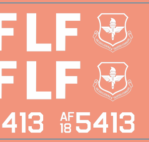 Tamiya F-35 Tail Flash Multi-Scale Waterslide Decals