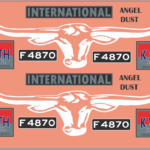 Kenworth K100 “K Worth” Multi-Scale Waterslide Decals