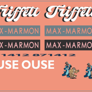 Mack “Triffett Door” Max Marmon Truck – Multi-Scale Waterslide Decals