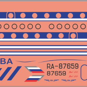 Yak-40 Airlines – Multi-Scale Waterslide Decals