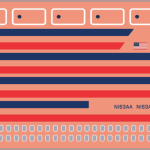 American Airlines DC-10-30 – Multi-Scale Waterslide Decals