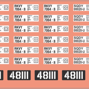 Reverse 48111 – Multi-Scale Waterslide Decals