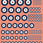 UK RAF Desert Roundel – Multi-Scale Waterslide Decals