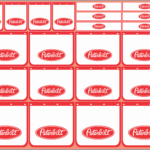 Mudflap Decals – Peterbilt | White Vinyl Media | Multi-Scale (1/14, 1/24, 1/32, 1/50, 1/64, 1/87)