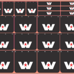 Mudflap Decals – Western Star #2 | White Vinyl | Multi-Scale (1/14, 1/24, 1/32, 1/50, 1/64, 1/87)