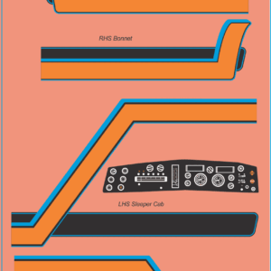 Ford LTL 9000 Truck Water Decal Set | Model Mate Decals