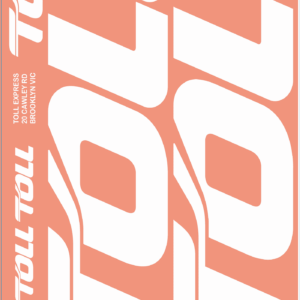 TOLL Truck and Trailer Decals #1 White | Model Mate Decals