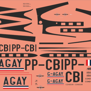 Focke-Wulf FW 200 Syndicato Condor Decal Set | Model Mate Decals