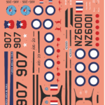 DHC-2 Beaver Antarctica Decals | Scale Model Water Slide Decals ? Model Mate Decals