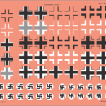 WWII German Aircraft Fw 190 Balkenkreuz (All Types) Decal Set | Model Mate Decals